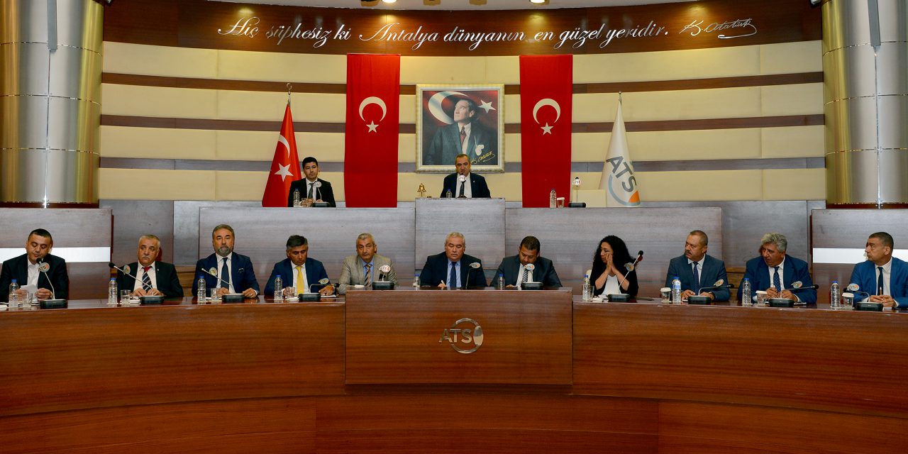 ATSO Başkanı Davut Çetin; Ekonomide yapısal reformlar artık acil hale gelmiştir