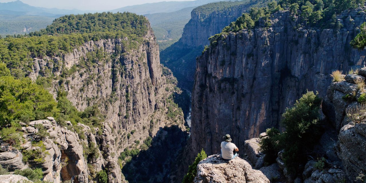 Tazı Kanyonu’na Kuş Bakışı