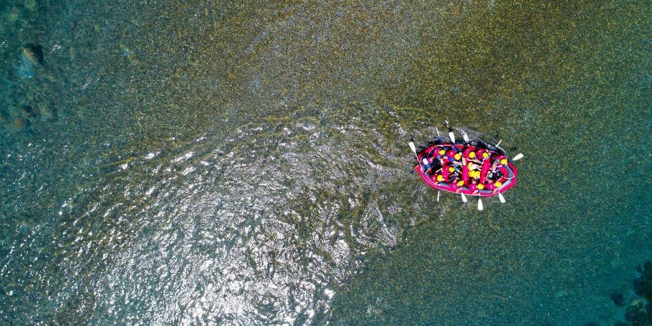 Köprülü Kanyon’da rafting heyecanı