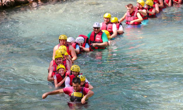 Köprülü Kanyon’da rafting heyecanı