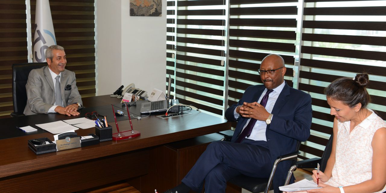 ATSO Etiyopya Büyükelçisini ağırladı