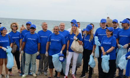 AB Küresel Plaj Temizleme Etkinliği Antalya Lara Plajında Yapıldı