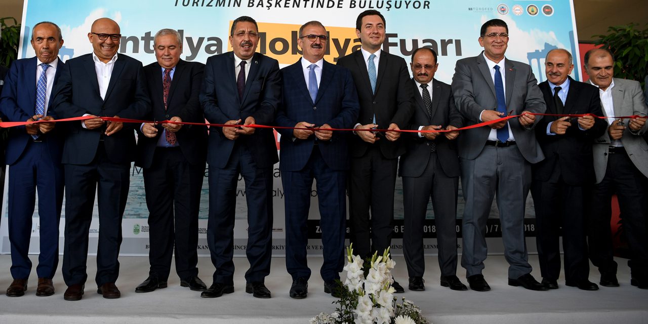 Antalya Mobilya Fuarı açıldı