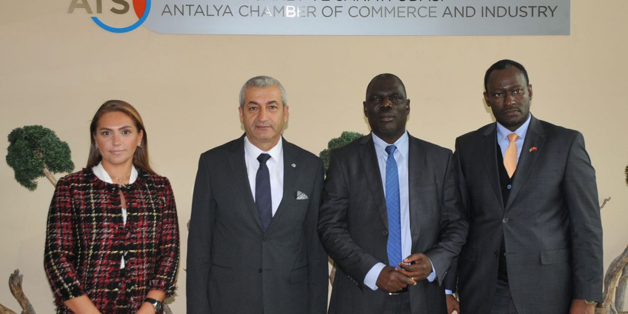 Uganda Cumhuriyeti Ankara Büyükelçisi ATSO’yu Ziyaret Etti