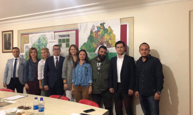 43.Grup’tan Şehir Plancıları Odası’na ziyaret