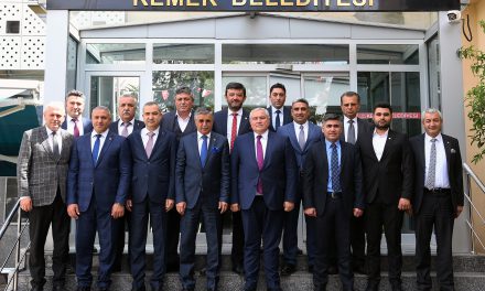 ATSO Yönetimi’nden Topaloğlu ve Köleoğlu’na Hayırlı Olsun Ziyareti