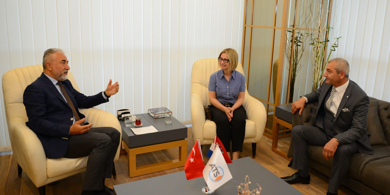 Hırvatistan Başkonsolosu’ndan ATSO’ya Ziyaret
