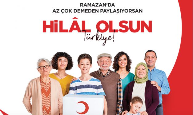 Kızılay’dan “Hilal Olsun Türkiye” Kampanyası