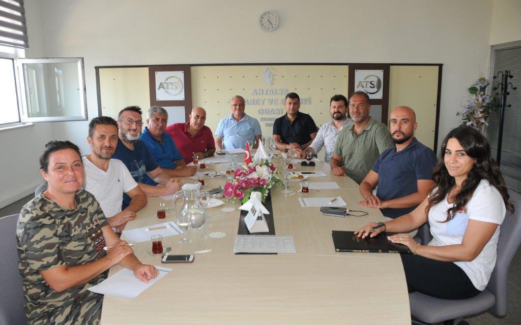 ATSO 1. ve 15. Grup’tan Ortak toplantı