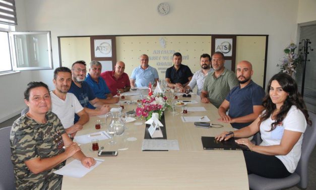 ATSO 1. ve 15. Grup’tan Ortak toplantı