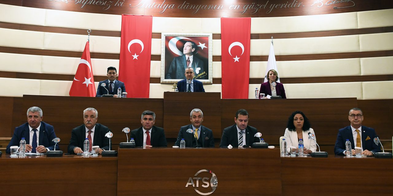 ATSO Kasım Ayı Meclis Toplantısı Yapıldı