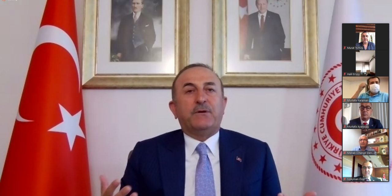 Dışişleri Bakanı Mevlüt Çavuşoğlu ATSO Meclisi’ne Konuk Oldu