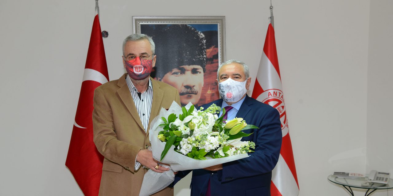 ATSO Başkanı Davut Çetin’den Antalyaspor’a destek ziyareti