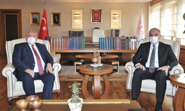 Başkan Davut Çetin, Bakan Ersoy’u Ziyaret Etti