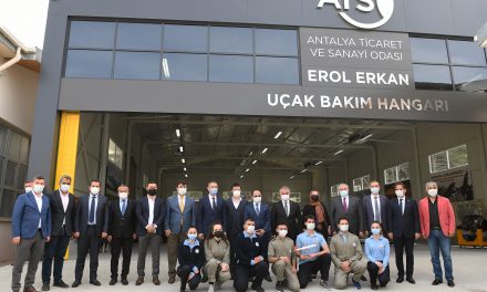 ATSO Uçak Bakım Hangarı Eğitimin Hizmetinde