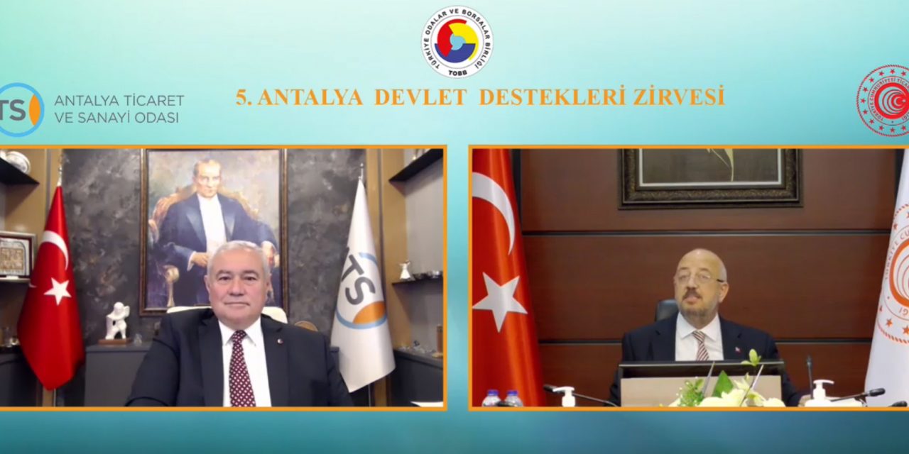 ATSO DEVLET DESTEKLERİ ZİRVESİ’NE BÜYÜK İLGİ