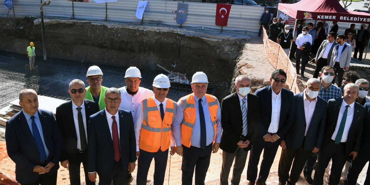 KEMER’DE TEMEL ATMA TÖRENİ