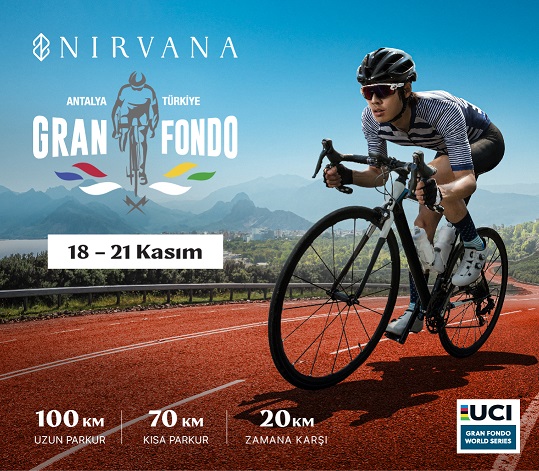 UCI Nirvana Gran Fondo Antalya İçin Geri Sayım Başladı!