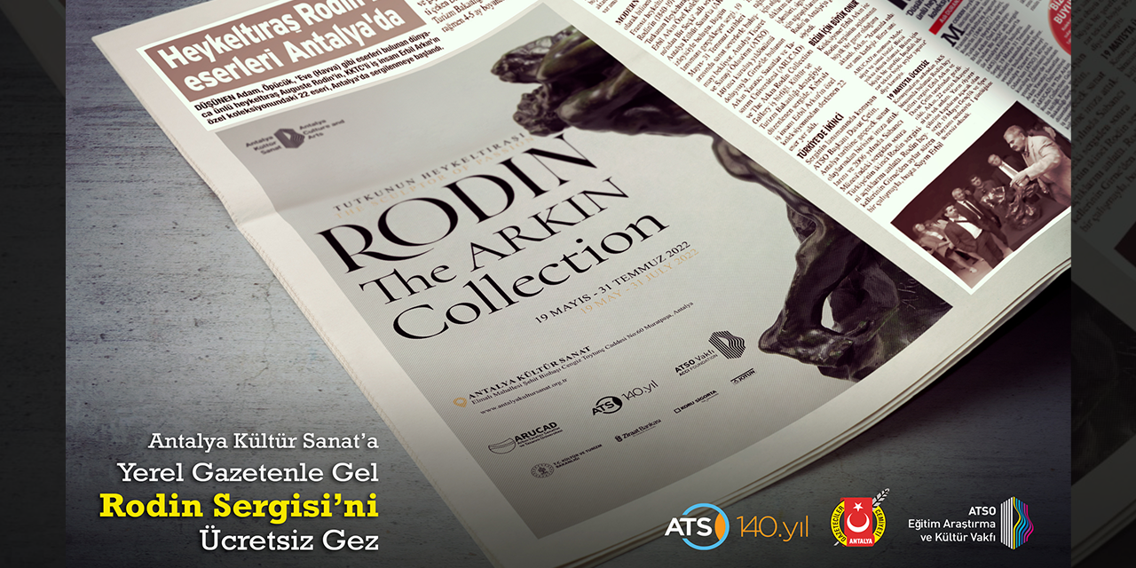 Yerel Gazete Okurlarına Rodin Sergisi Ücretsiz