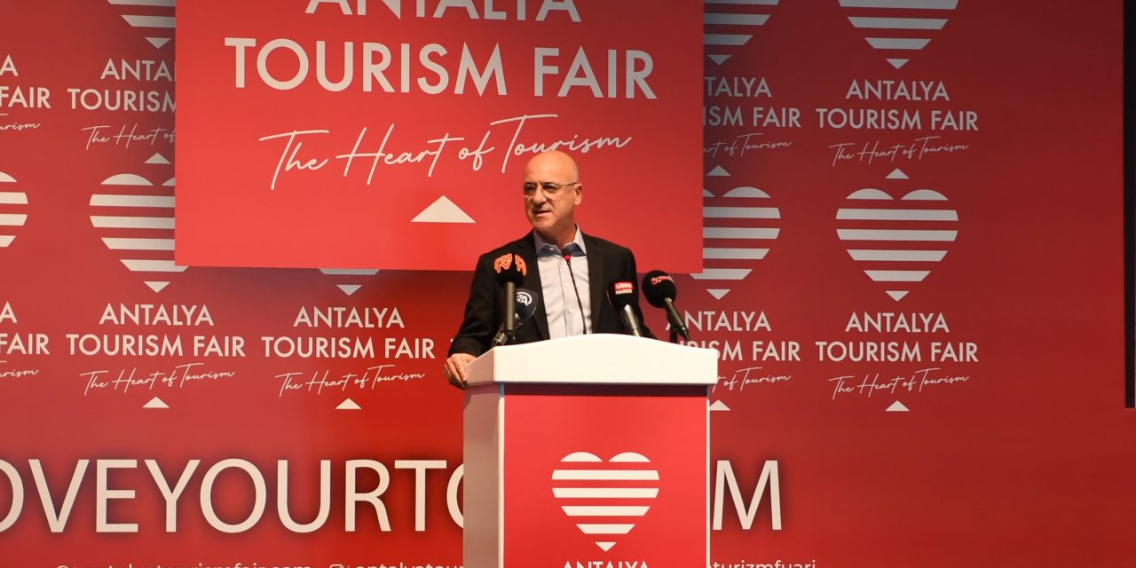 Başkan Bahar, Antalya Turizm Fuarı’nın açılışına katıldı