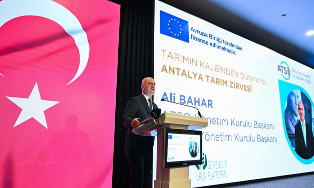 <strong>ATSO BAŞKANI ALİ BAHAR: “TARIM SEKTÖRÜ,  MİLLİ MESELE OLARAK ELE ALINMALI”</strong>