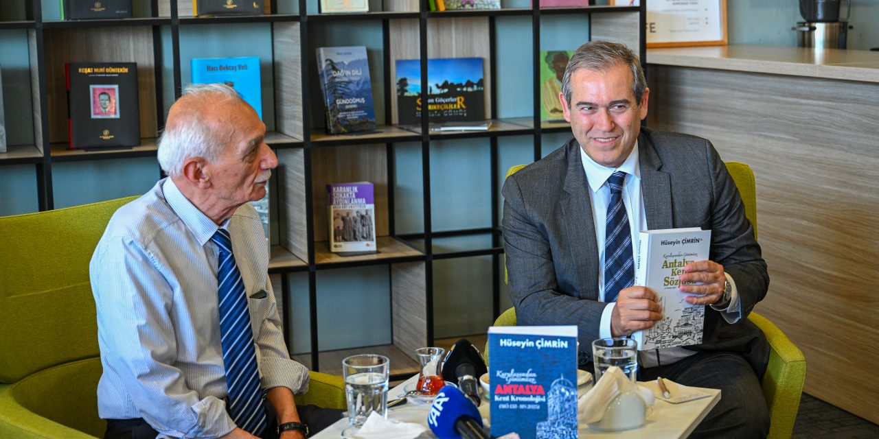<strong>Antalya’nın Belleğine Yolculuk: Hüseyin Çimrin’in Yeni Kitapları Tanıtıldı</strong>