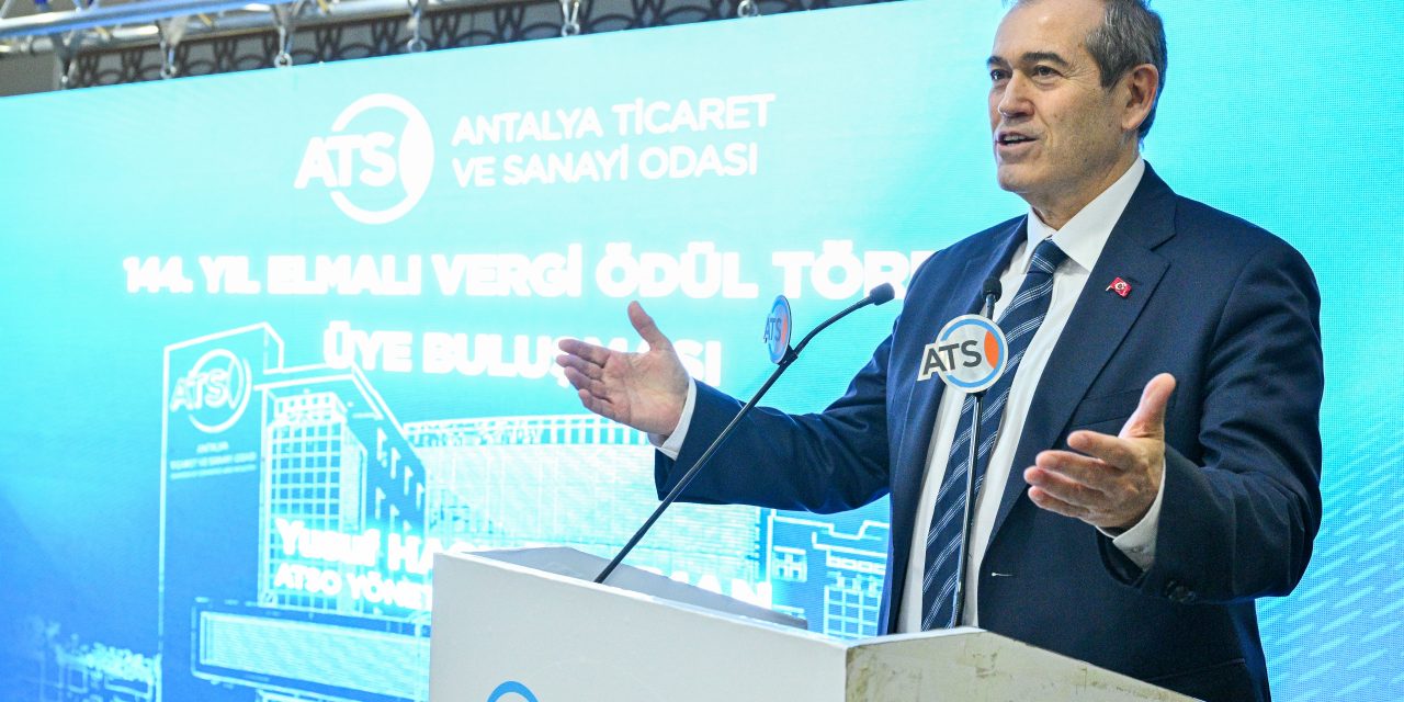 <strong>ATSO 144. YIL ELMALI VERGİ ÖDÜL TÖRENİ GERÇEKLEŞTİRİLDİ</strong>