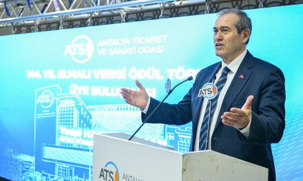 <strong>ATSO 144. YIL ELMALI VERGİ ÖDÜL TÖRENİ GERÇEKLEŞTİRİLDİ</strong>